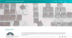 Desktop Screenshot of jadegambleux.com